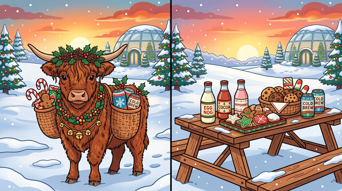 The Holly Jolly Sweet Shop | Igloo & Cabana-Side Holiday Treats & Brews!