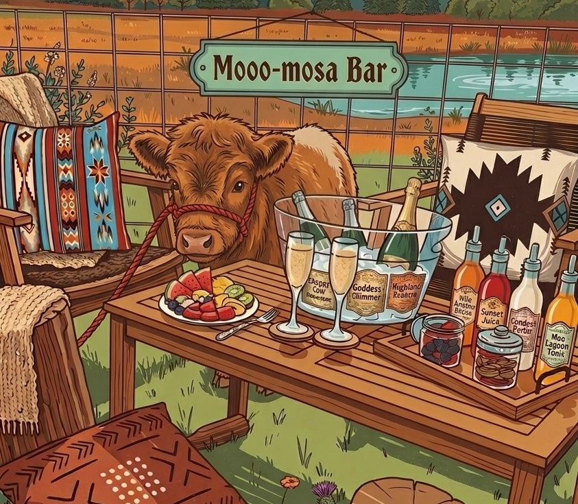 The Morning Mooo-mosa Bar
