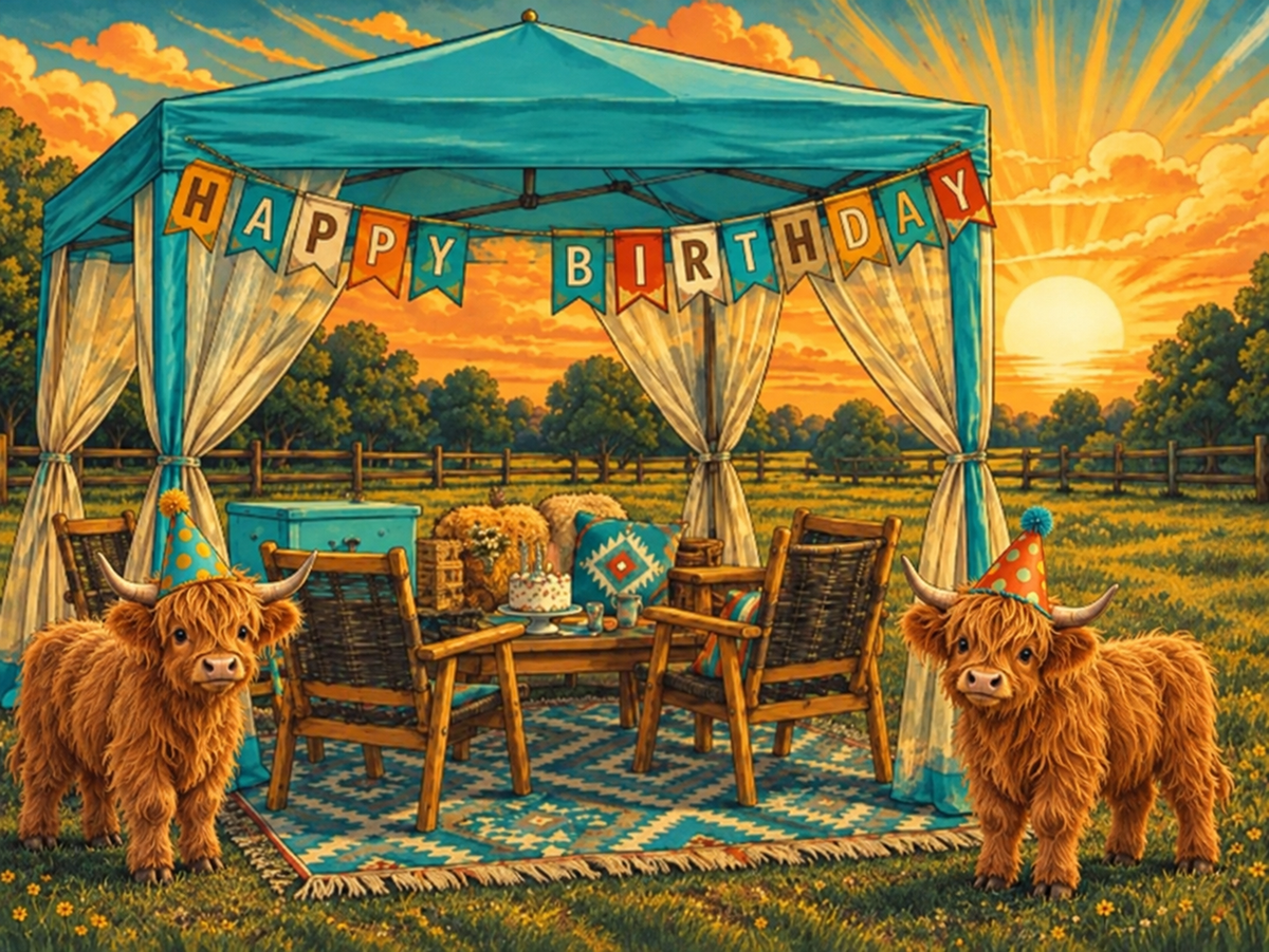 The Udderly Perfect Birthday Surprise! -  Cabana Add-on Cookeville