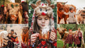 Fluffy Christmas Cow Mini Photoshoot - Add On